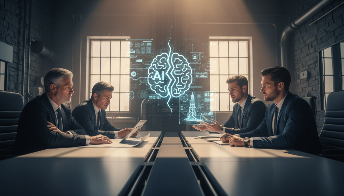 Oil & Gas Leadership Divided on AI Pace