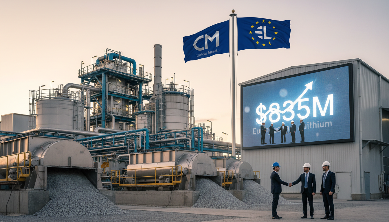 Critical Metals Buys European Lithium: $835M Deal