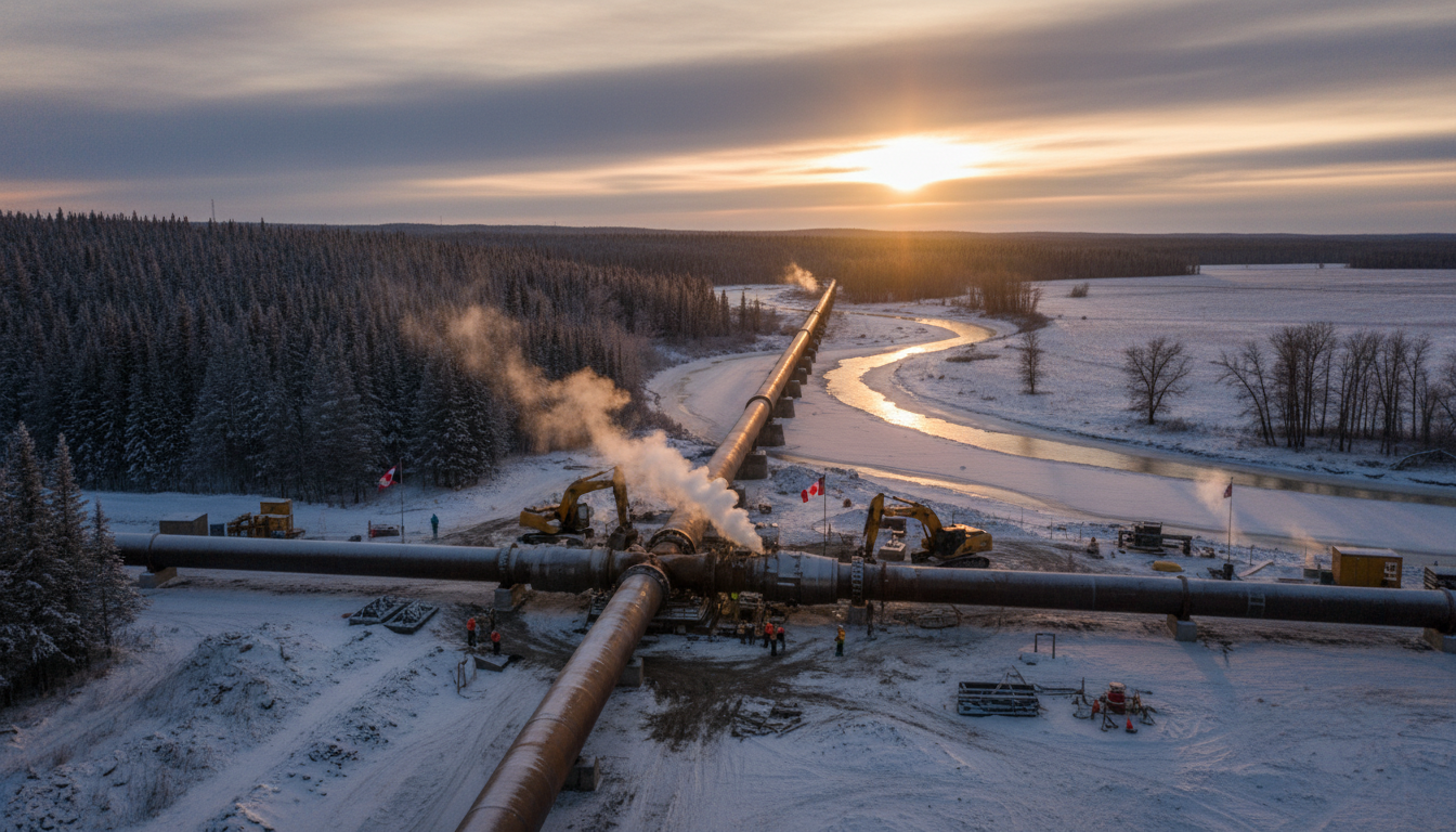 Canada-US Oil Pipeline Nears Key Commitment