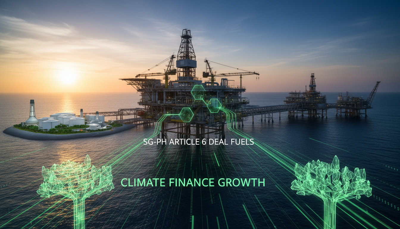 SG-PH Article 6 Deal Fuels Climate Finance Growth