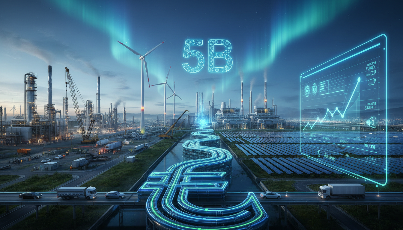 German €5B Decarb Fund Signals Industrial Fuel Shift