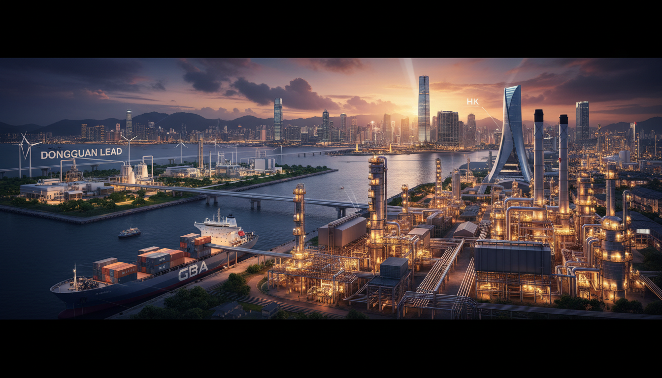 GBA's First SAF Supply Chain: HK, Dongguan Lead