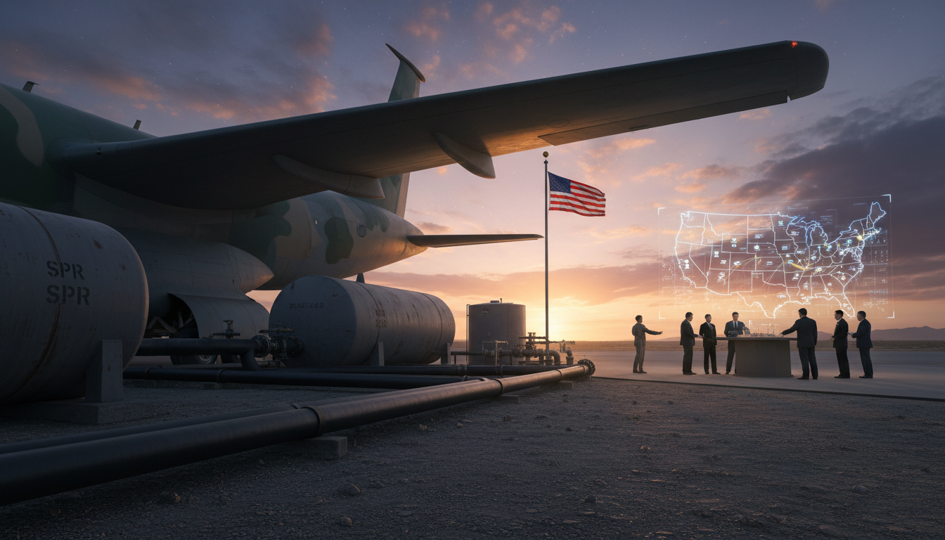 US Considers Military Base Oil for SPR