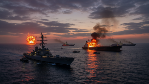 US-Iran Hormuz Clashes Intensify Oil Market Risk