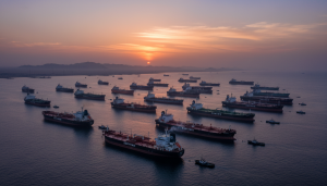40+ India Oil Ships Trapped Near Hormuz