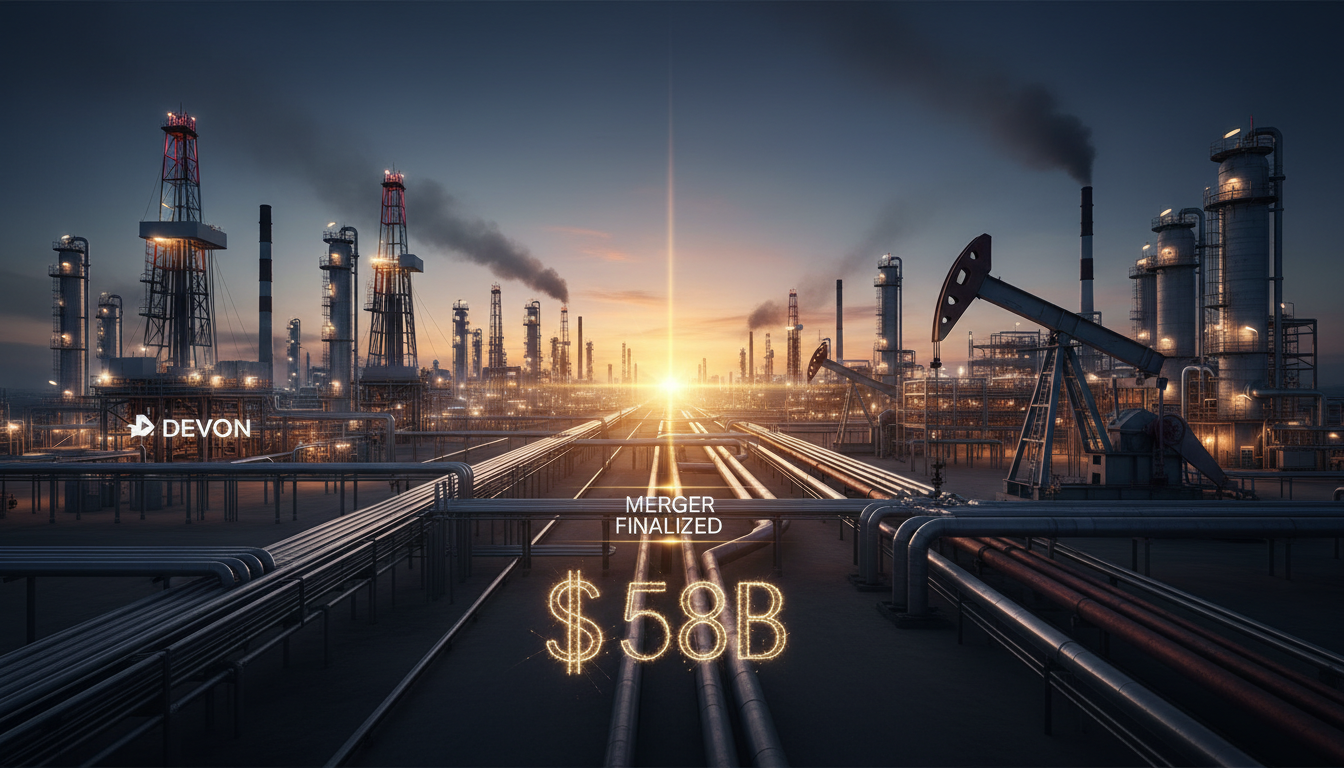 Devon, Coterra $58B Merger Finalized