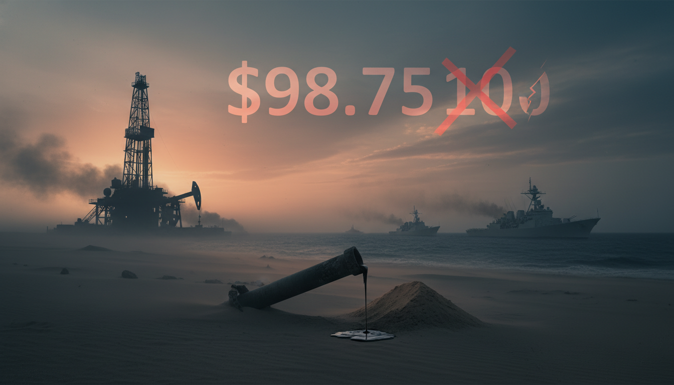 US-Iran Clashes Fail to Lift Oil Above $100