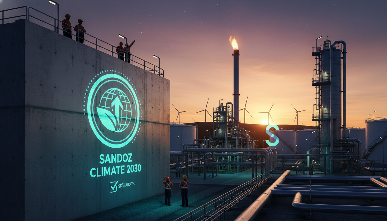Sandoz Secures SBTi Validation for 2030 Climate Targets