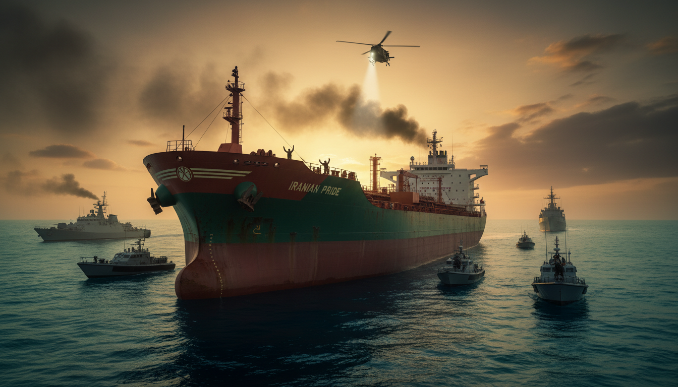 Iran Seizes Own Oil Tanker, Export Uncertainty