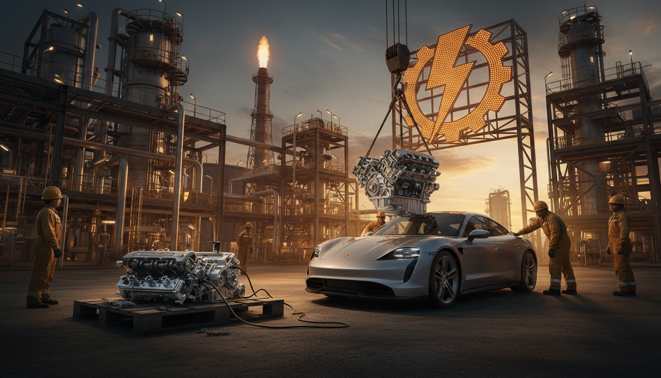 Porsche exits battery production