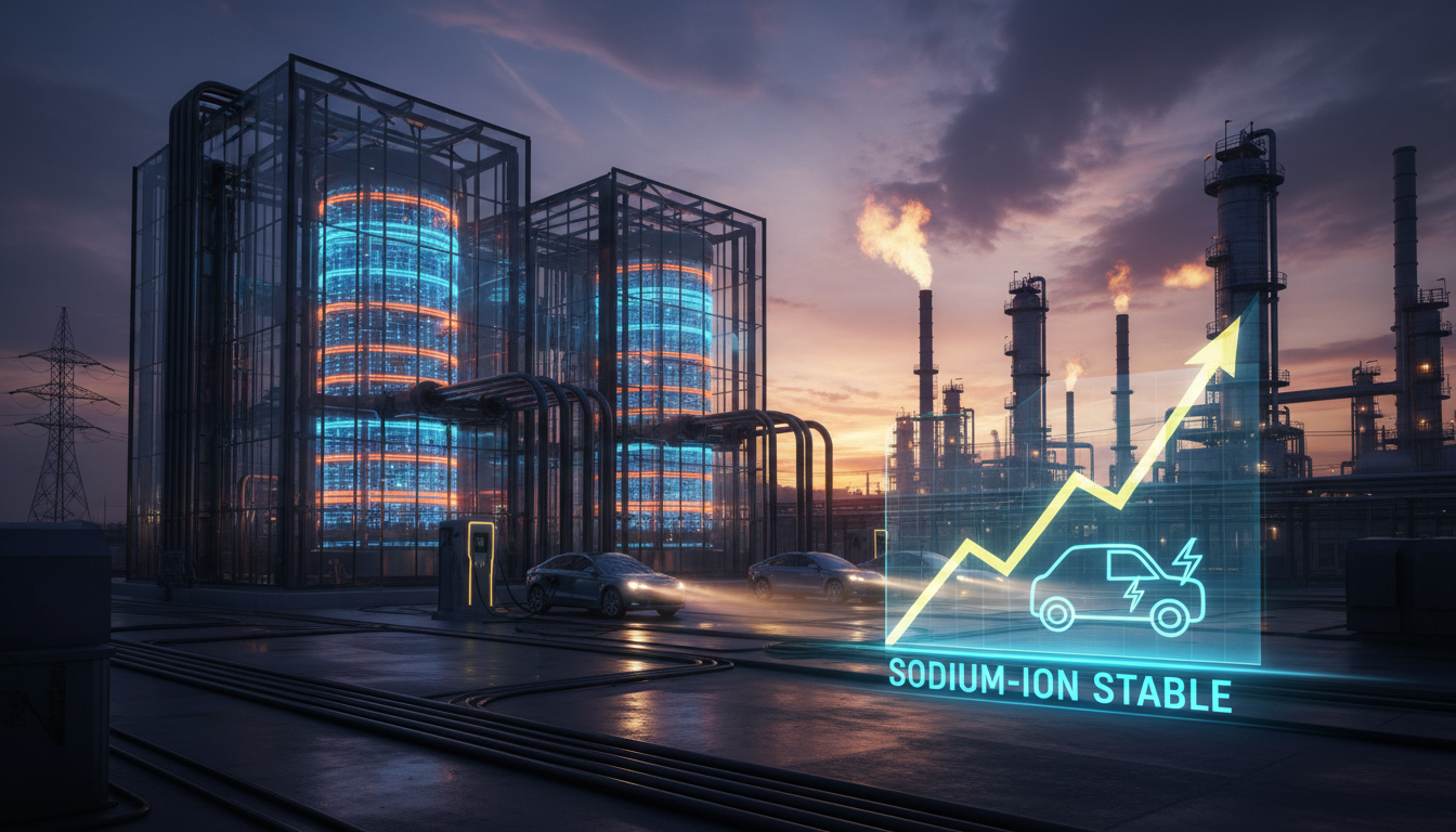 High-Voltage Sodium-Ion Stable: EV Adoption Ahead