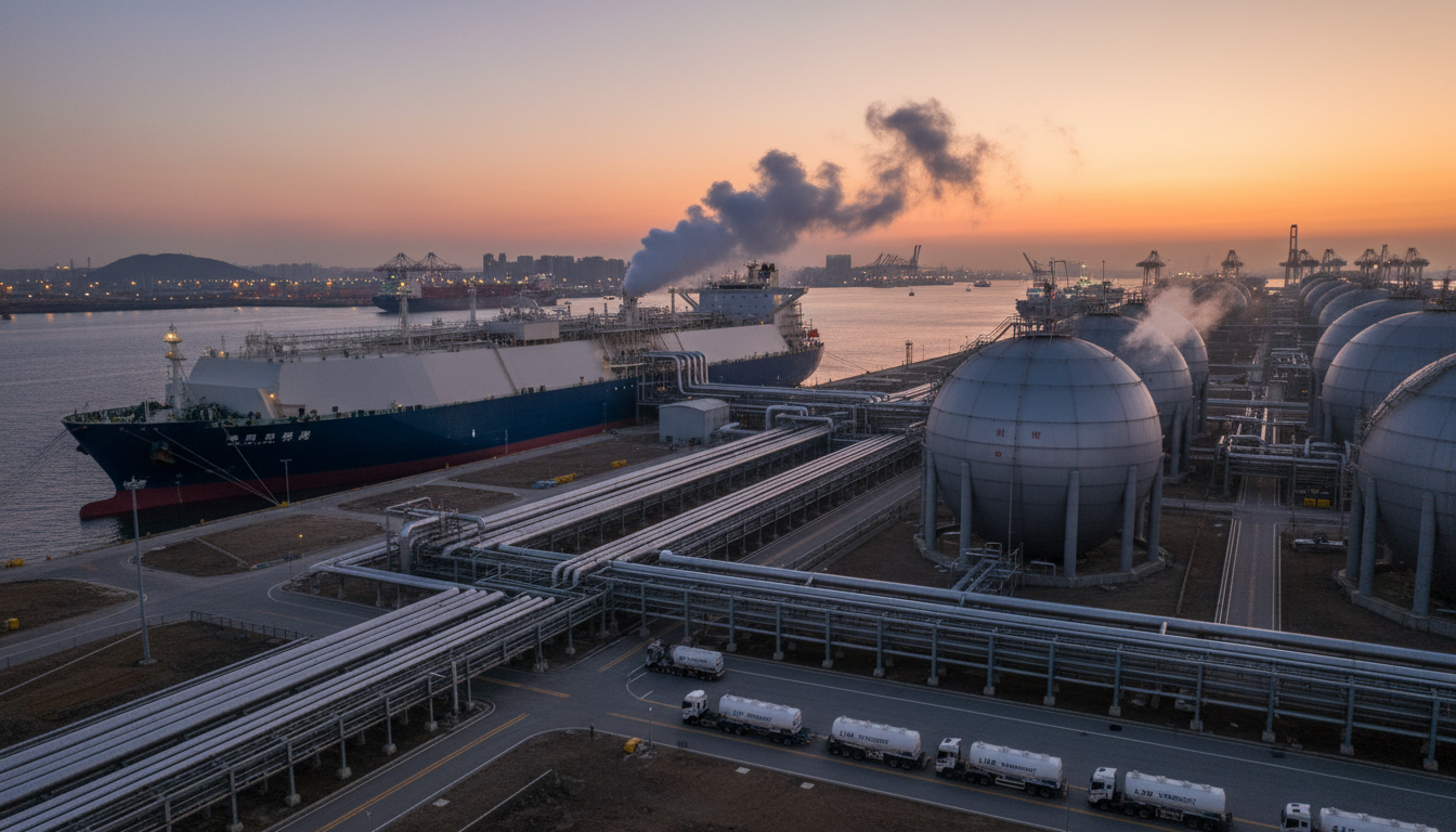 China LNG Surge Signals Demand Rebound