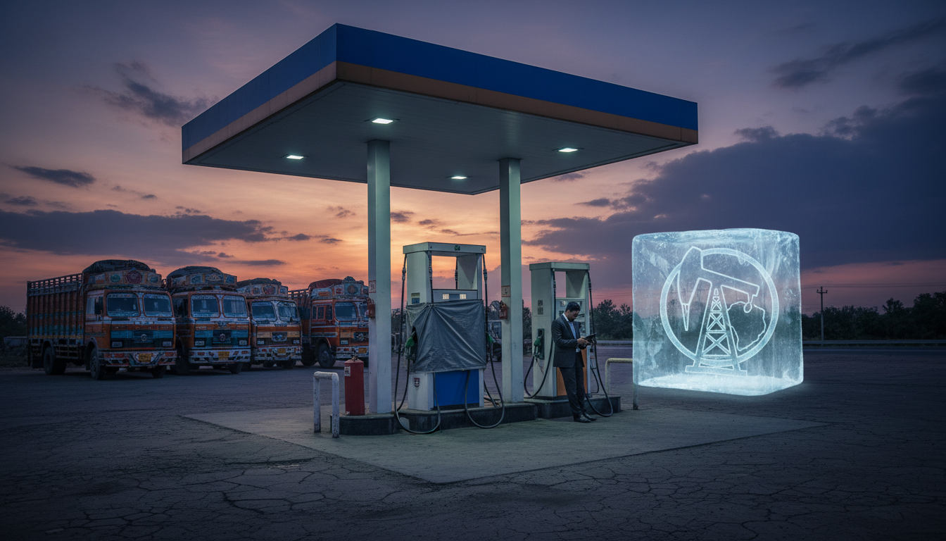 India Fuel Freeze Hits State Retailer Profits