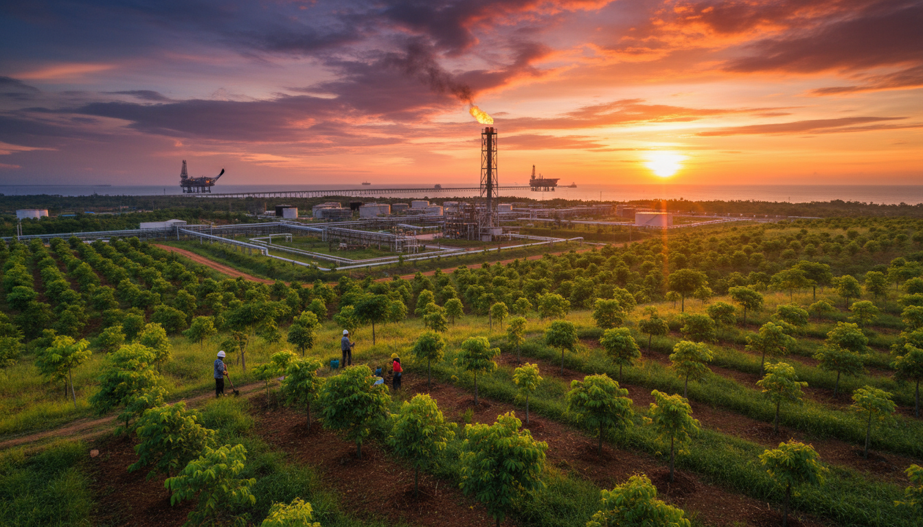 Indonesia's 12M Ha Reforestation Fuels Carbon Credit Push