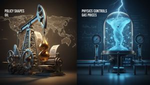 Policy Shapes Oil; Physics Controls Gas Prices