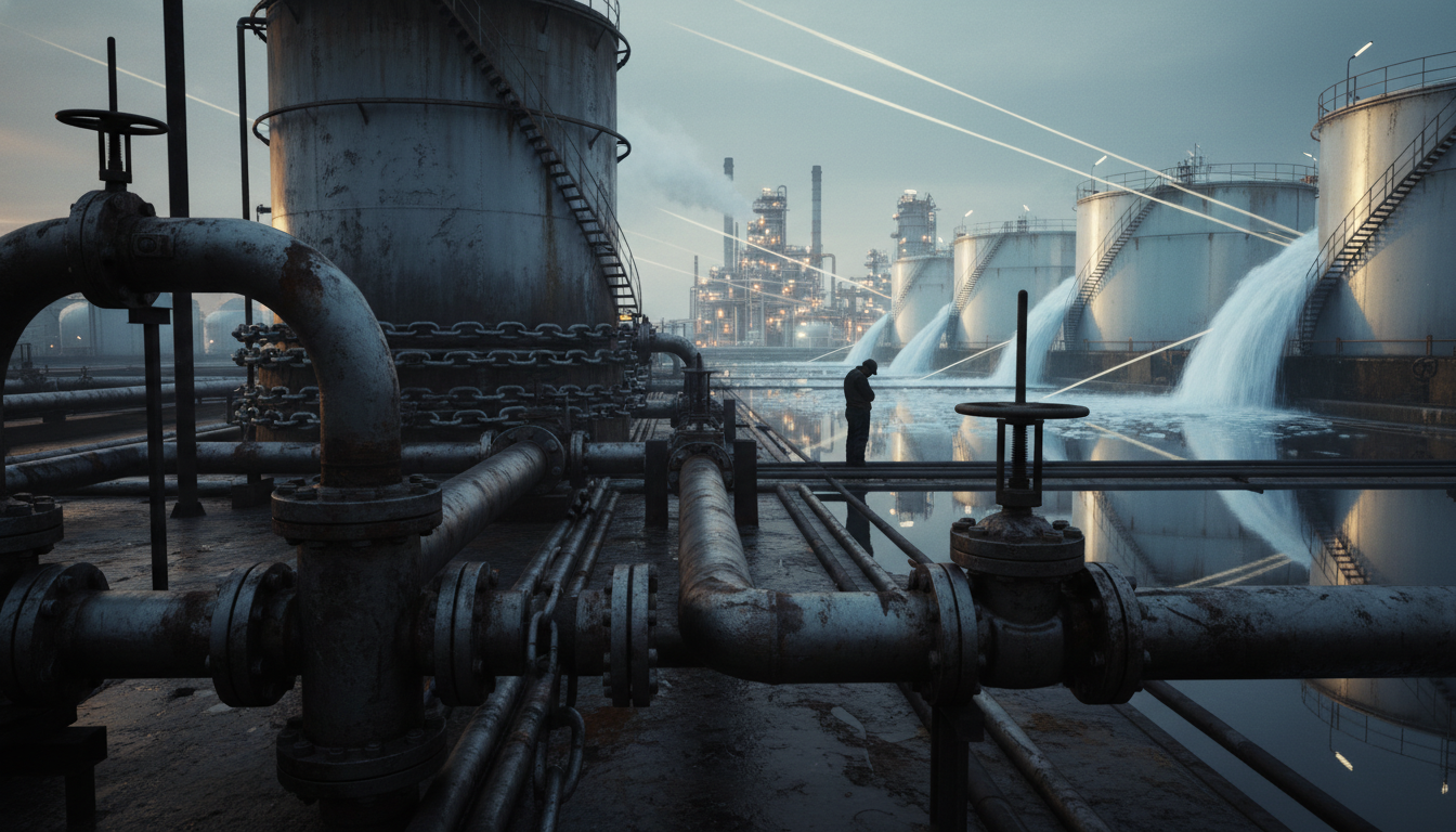 Crude Tightens, Gasoline Build Weighs on Refiners