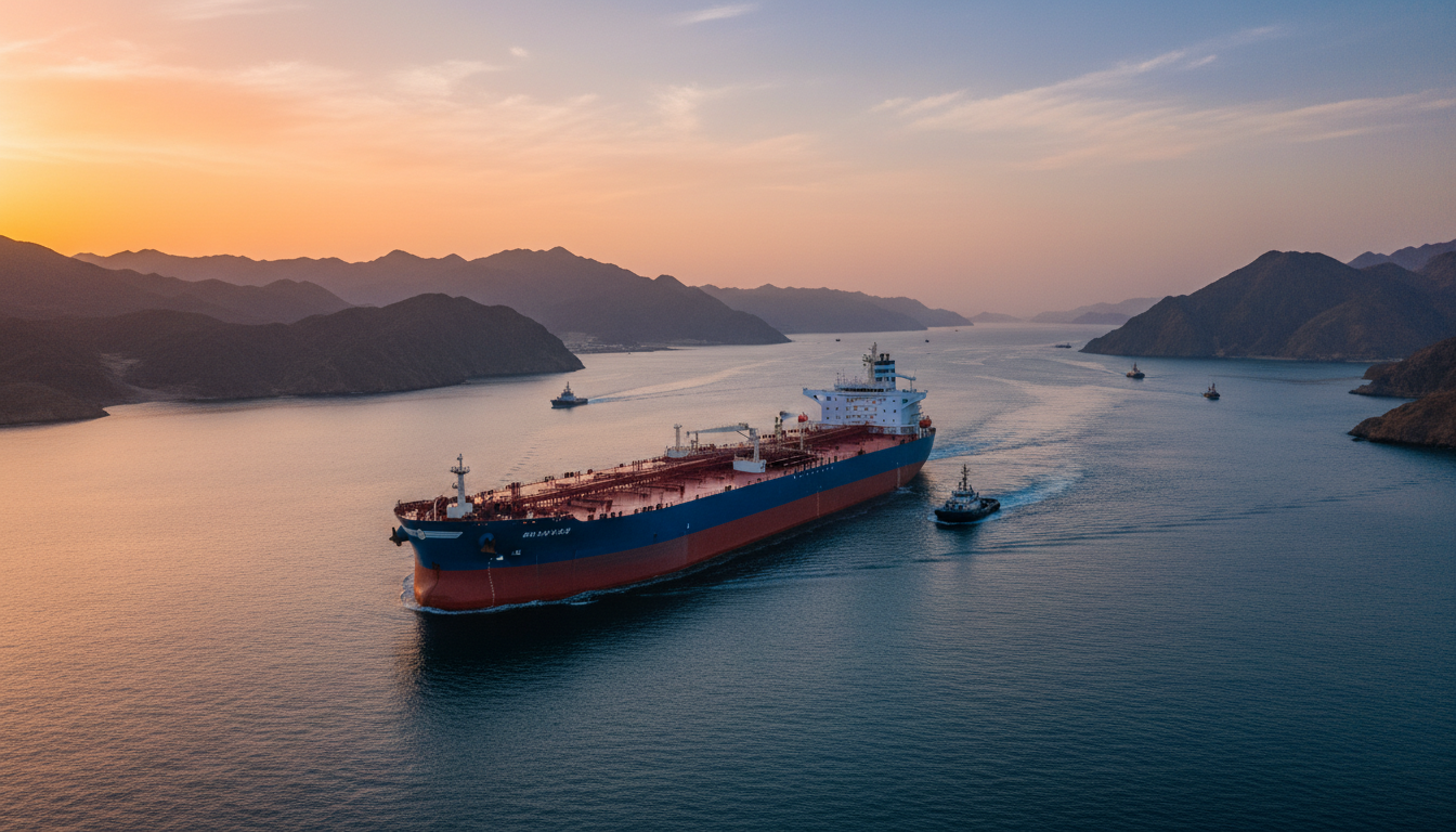 Hormuz Shipping Risk Eases as China Tanker Passes