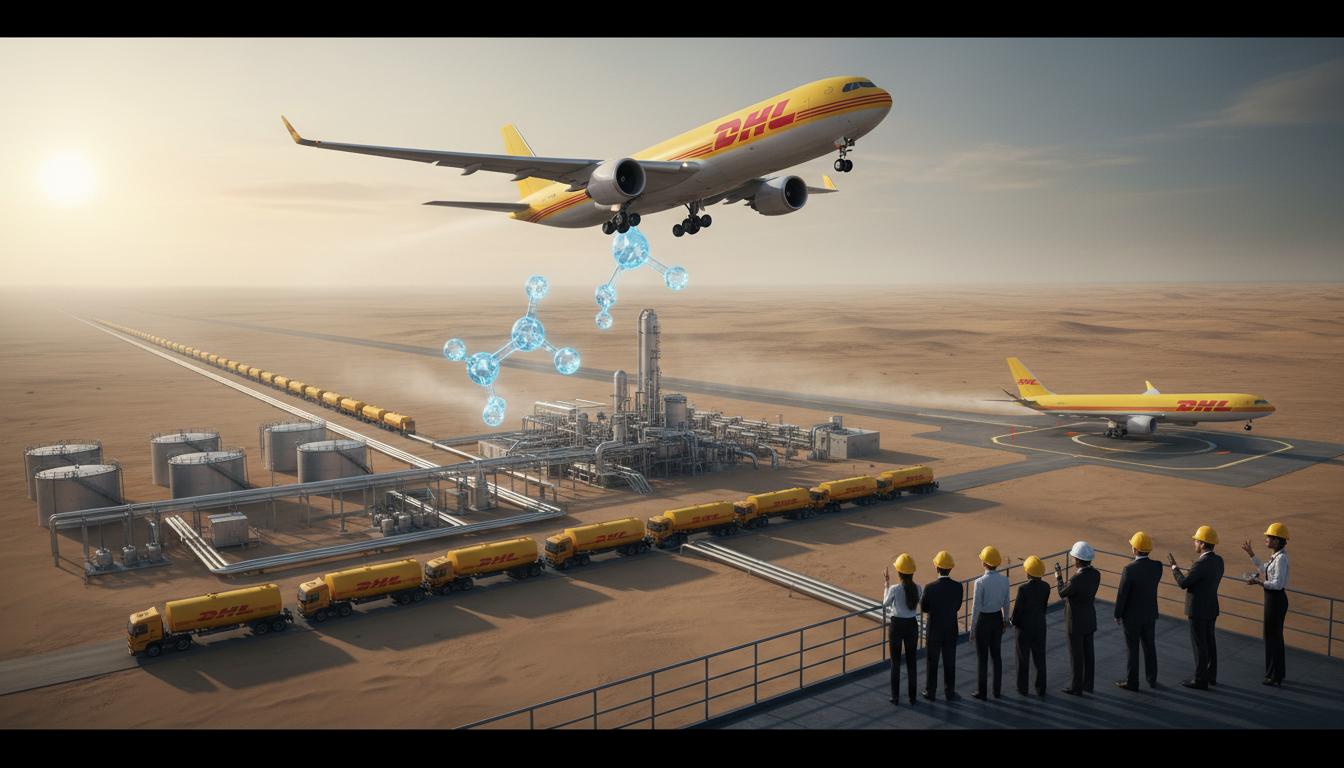 DHL Fuels Growth with 10-Year SAF Supply Deal