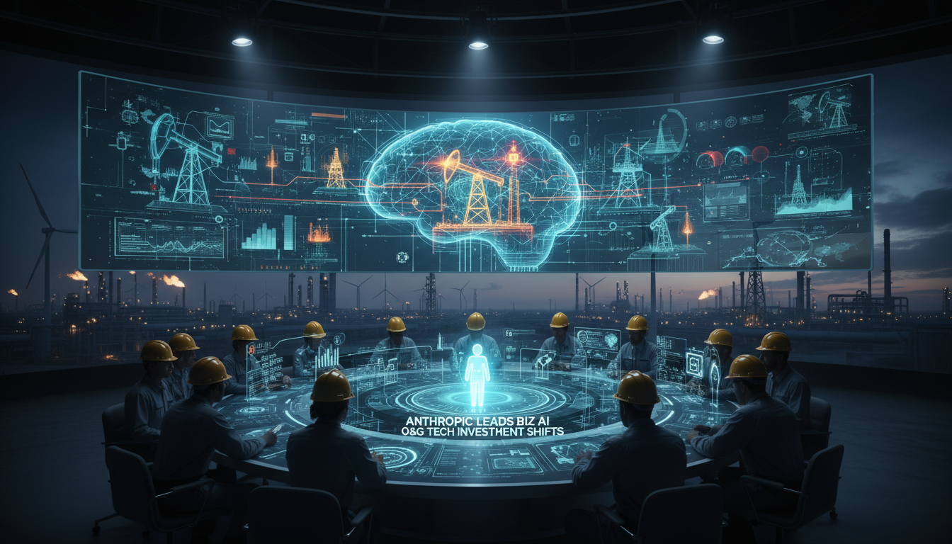 Anthropic Leads Biz AI: O&G Tech Investment Shifts