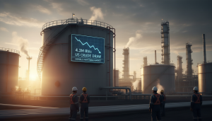 US Crude Draw of 4.3M Bbls Signals Tightening Market