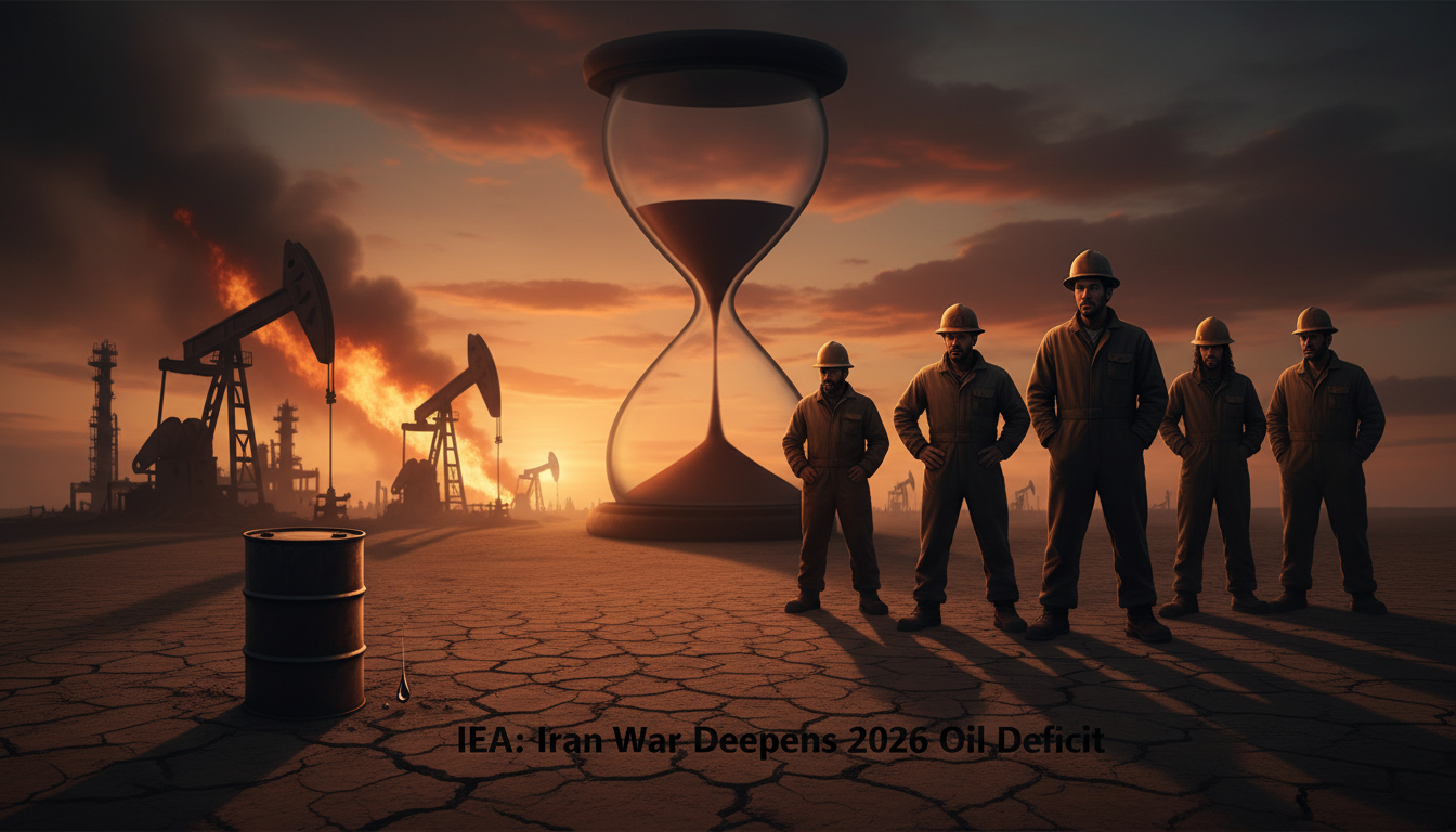 IEA: Iran War Deepens 2026 Oil Deficit
