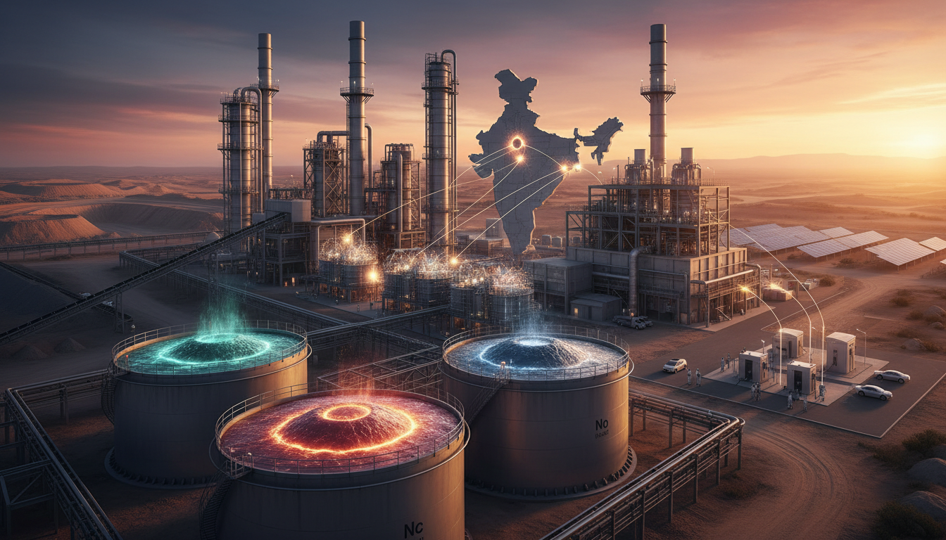 India's New Plant Secures EV Battery Metals Supply