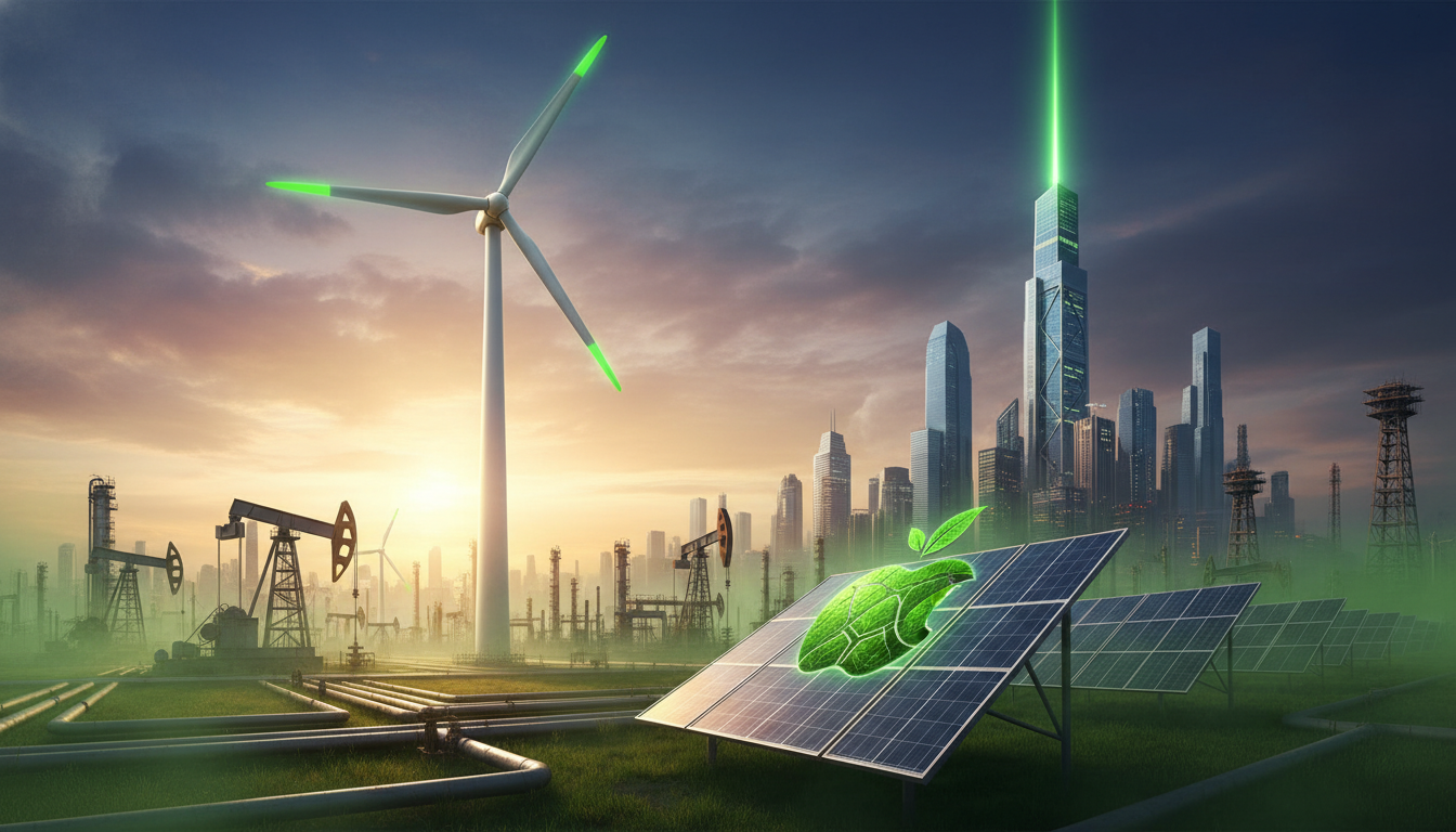 Apple's India Green Funds Signal Energy Shift