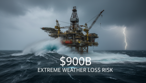 Oil Sector: $900B Extreme Weather Loss Risk