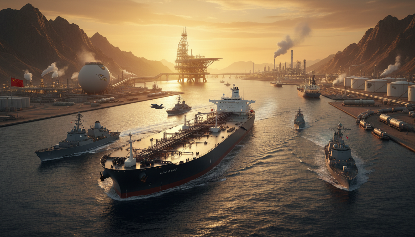 China boosts US oil demand on Hormuz fears