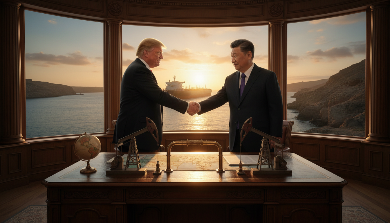 Trump: Xi Backs Hormuz Diplomatic Reopening