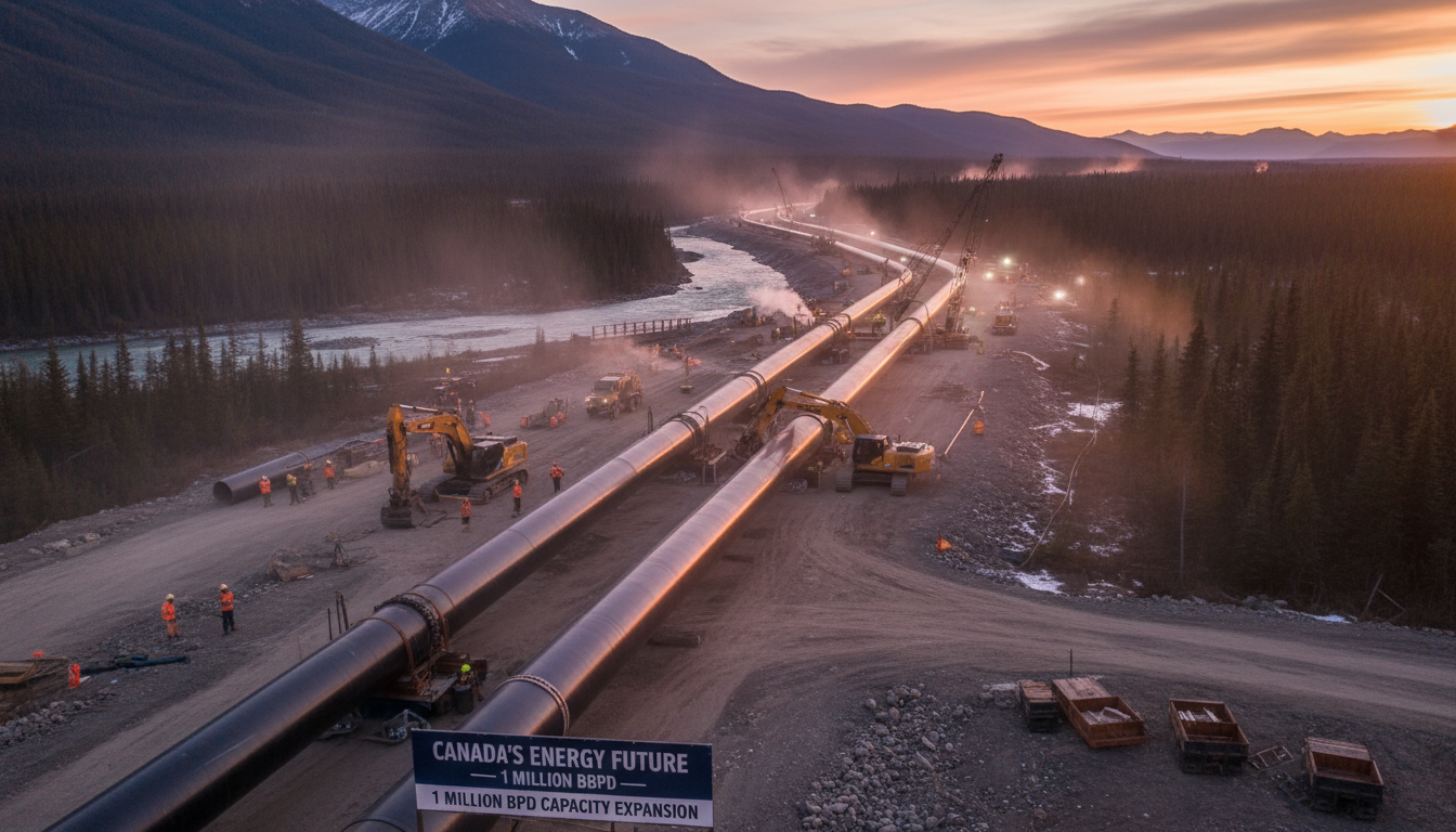 Canada plans 1M bpd oil pipeline capacity boost