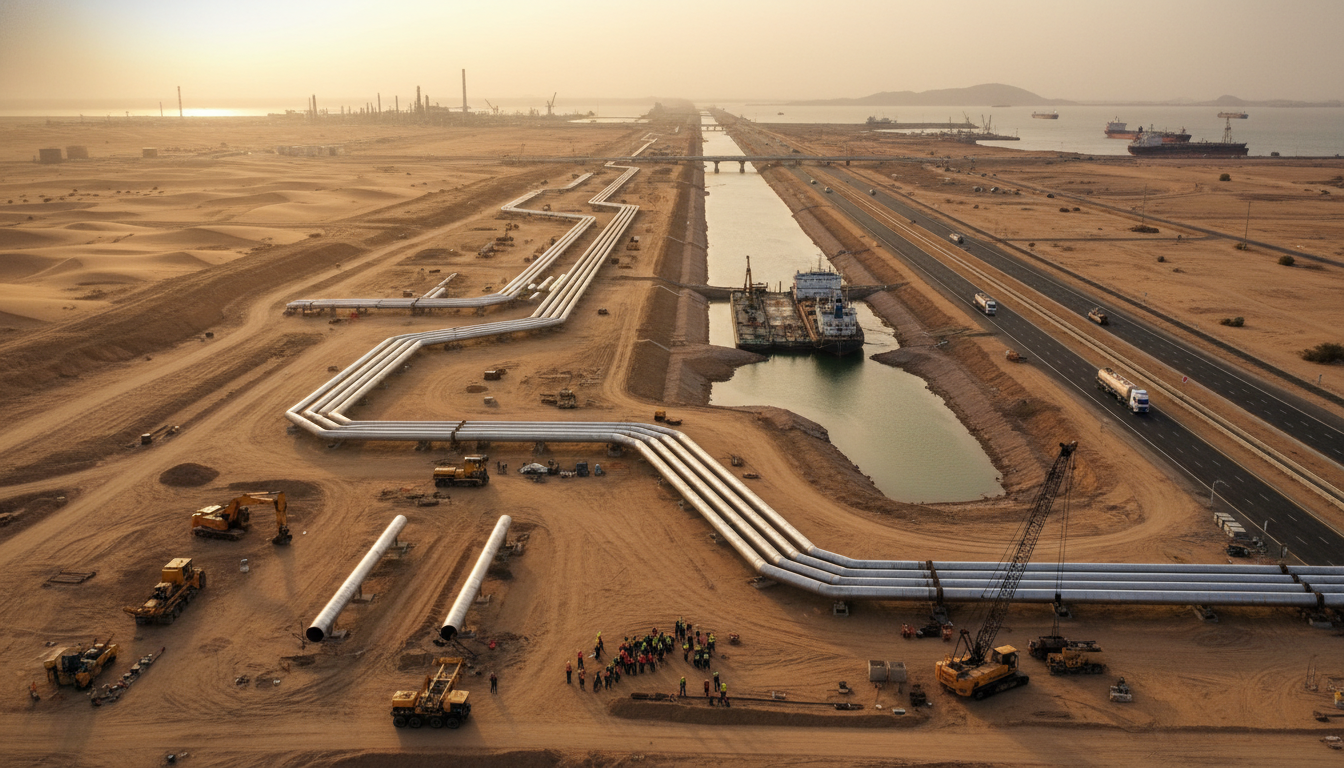 UAE fast-tracks Strait bypass, cuts supply risk
