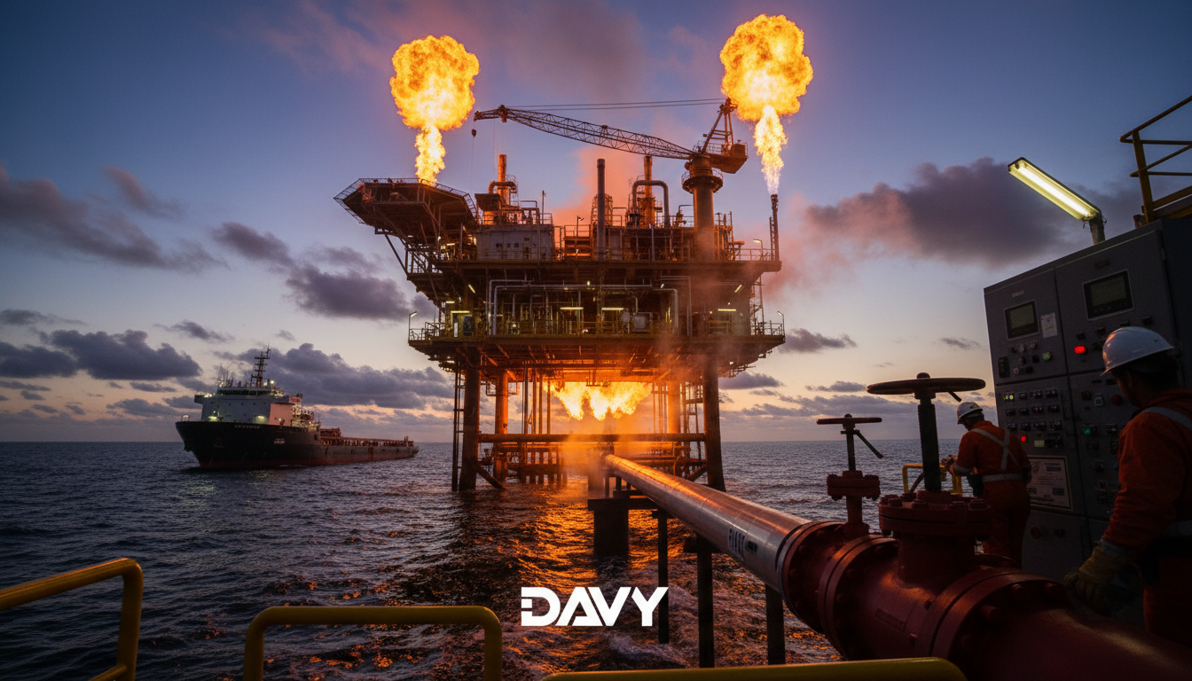 Perenco Restarts Davy Gas, Boosts Supply