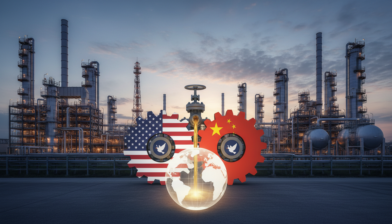 US, China ease oil price pressure
