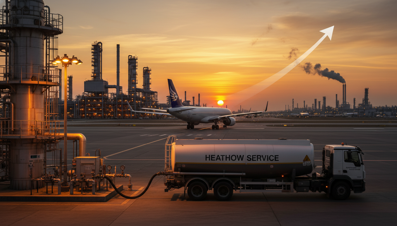 Heathrow Service Focus Hints at Rising Aviation Fuel
