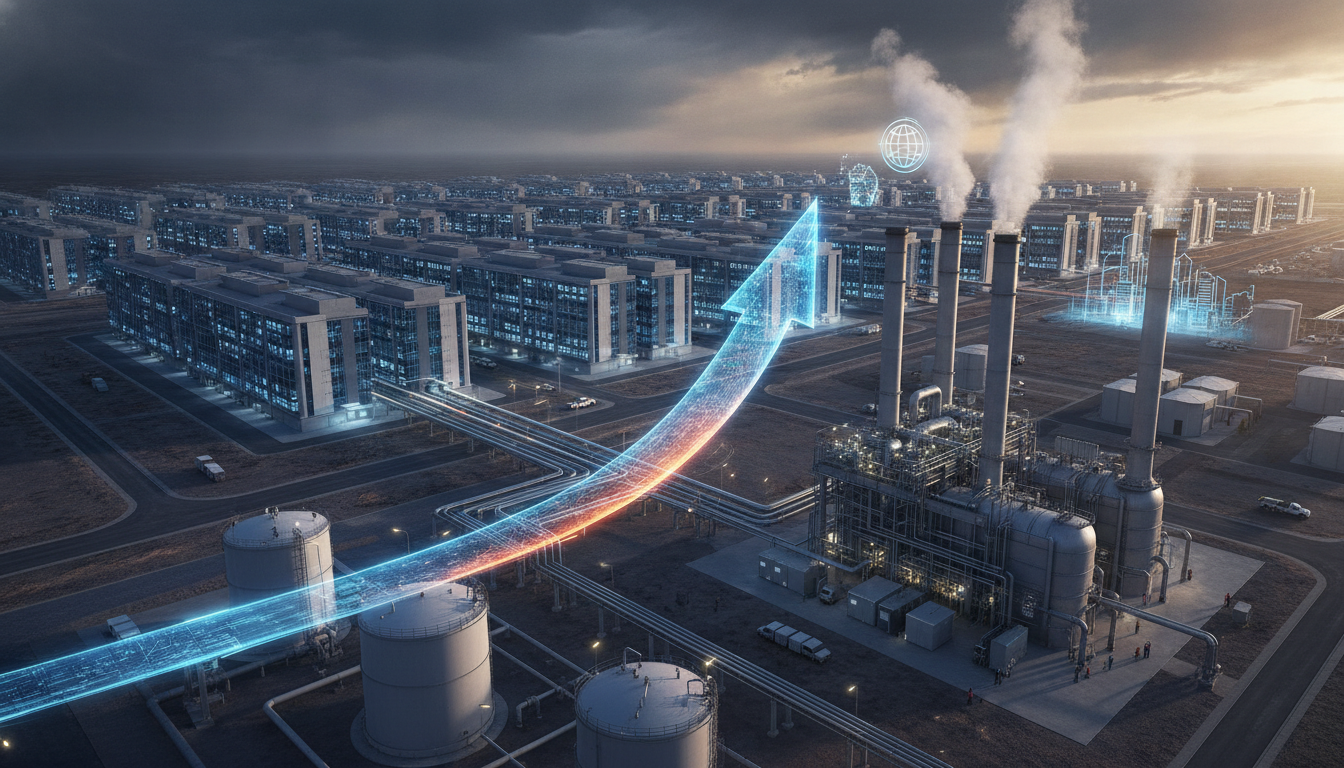 Oil/Gas Demand Boosted by Data Center Growth