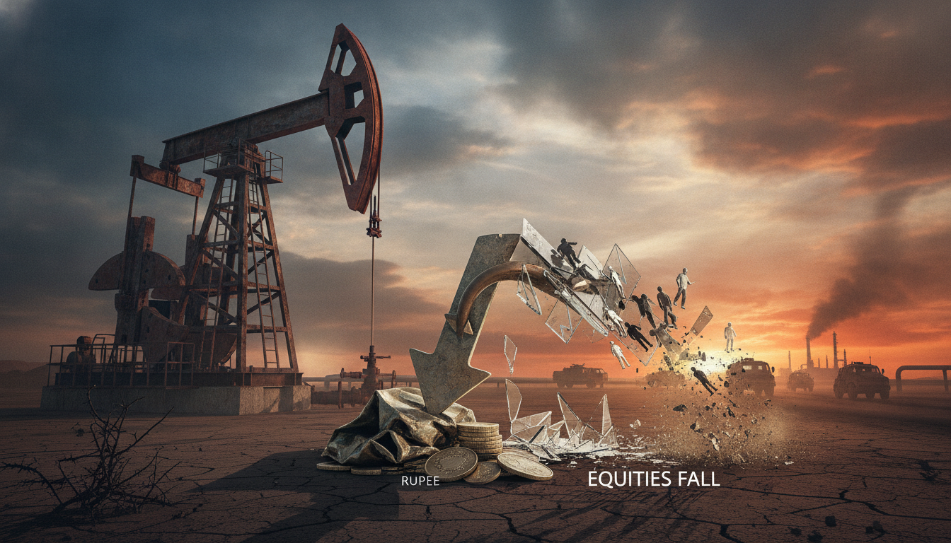 Rupee, Equities Fall; Iran Talks Setback Fuels Oil Tensions