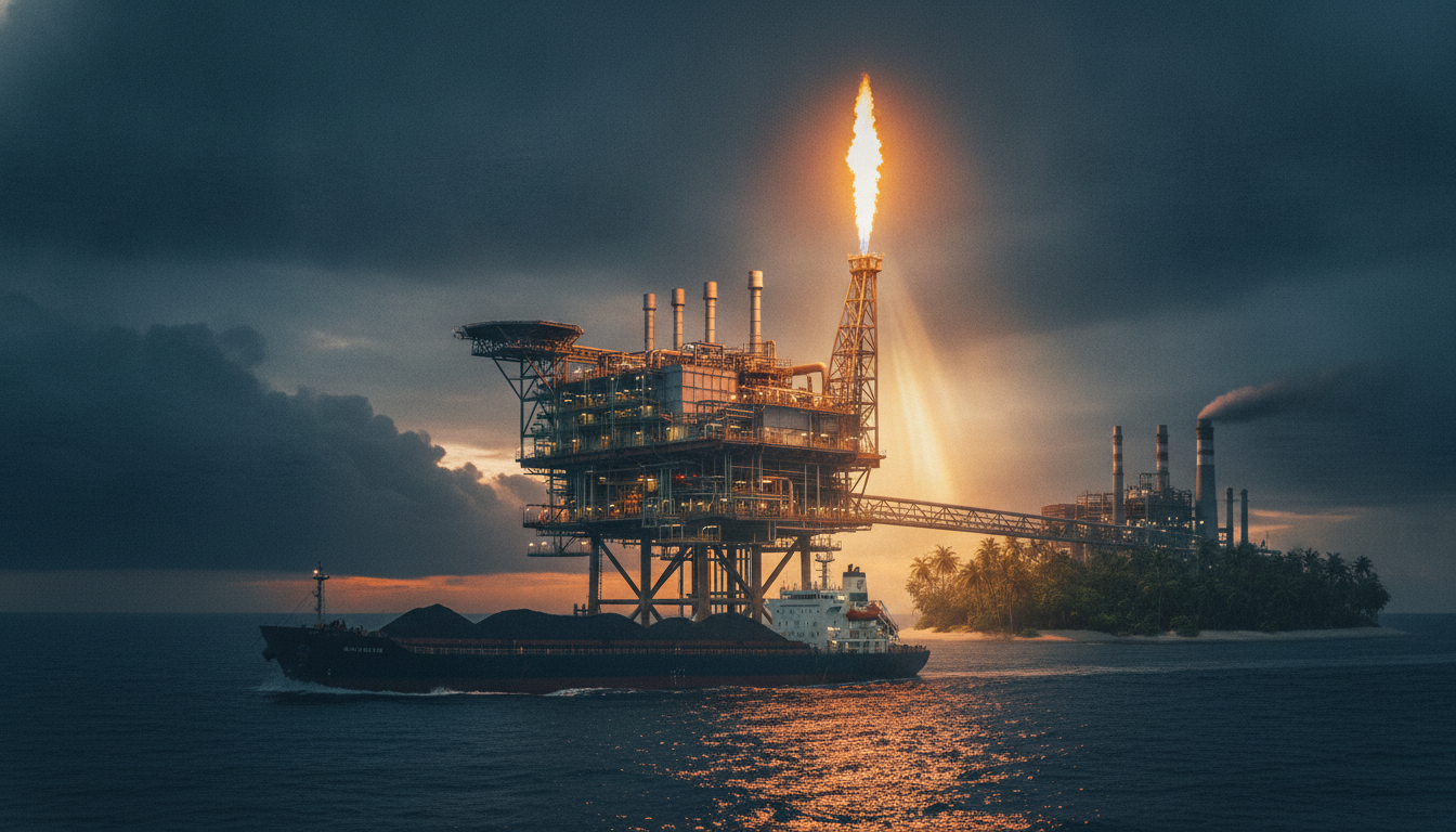 Indonesia coal squeeze lifts gas outlook