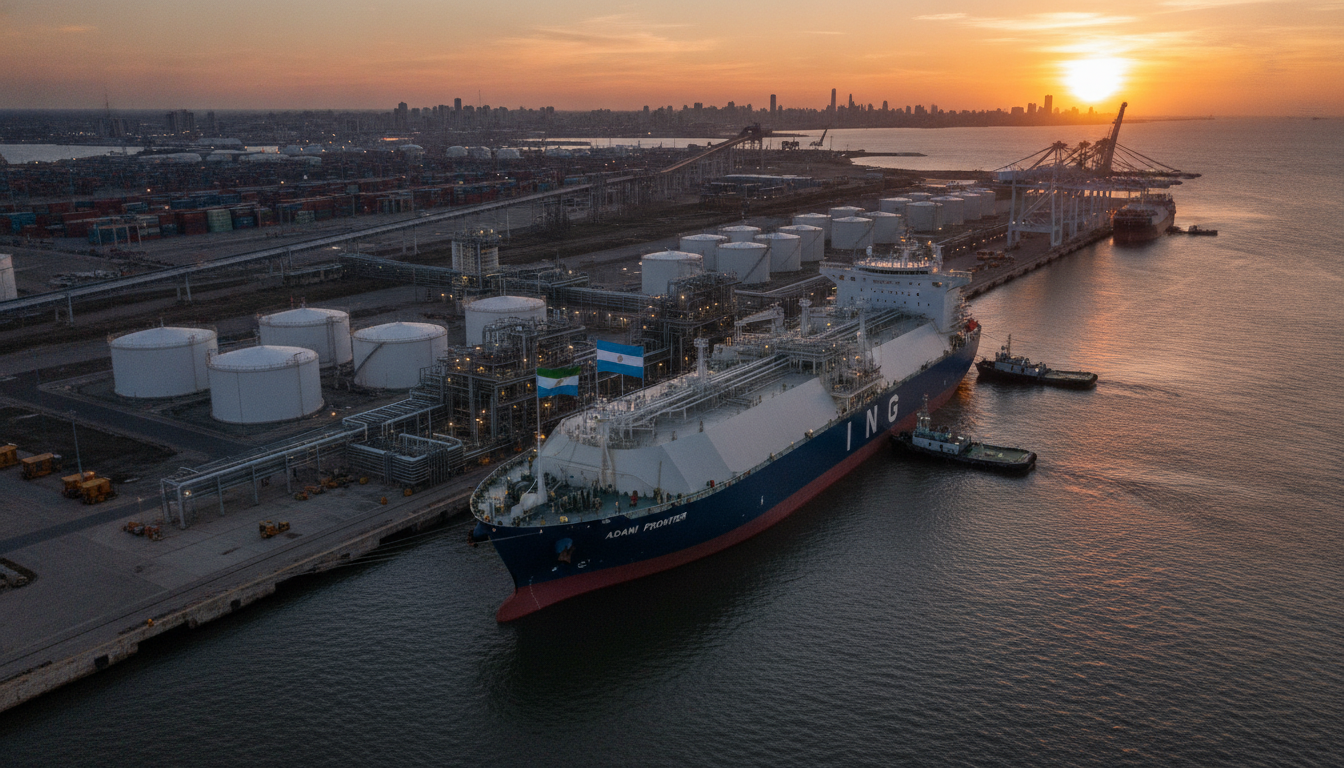 Adani Ports secures 10-yr Argentina LNG deal