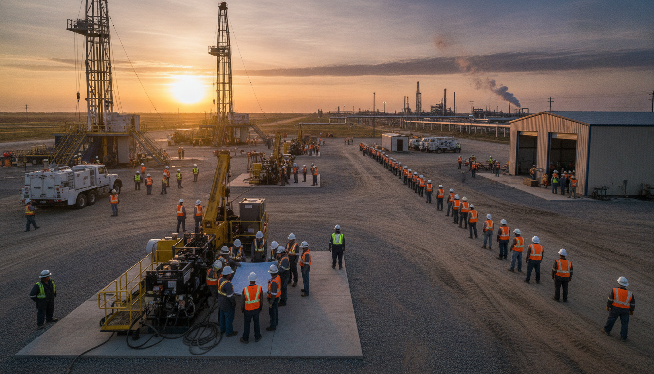 Energy Services Jobs Rise 3rd Month