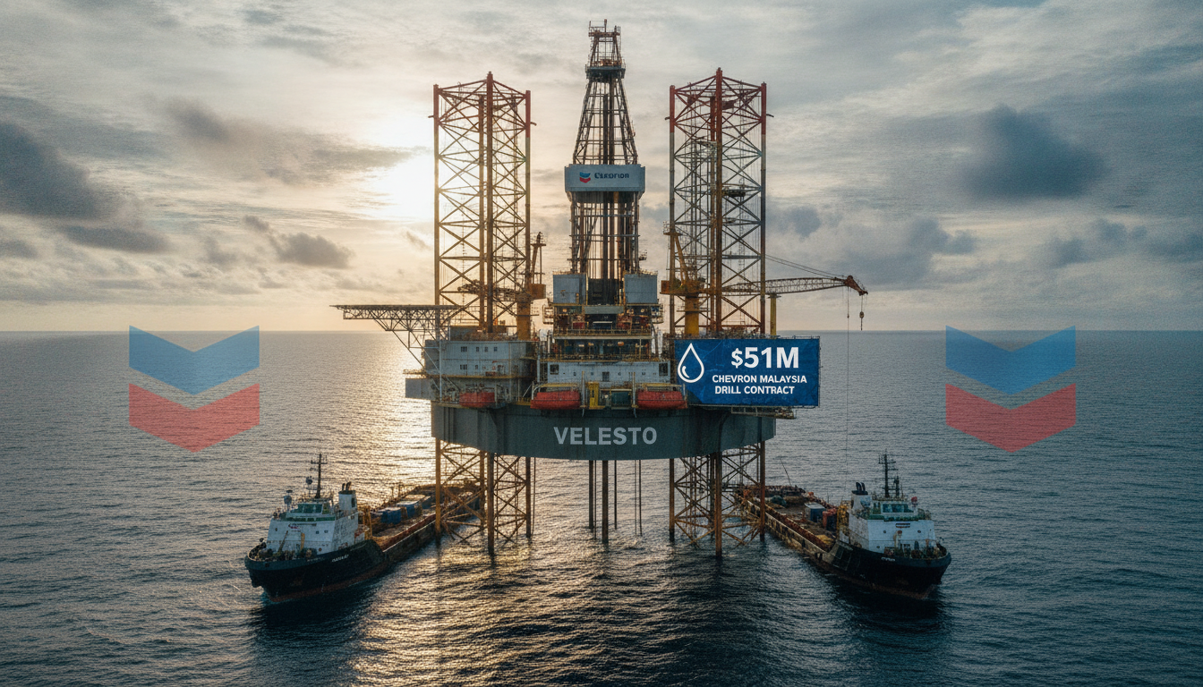Velesto Wins $51M Chevron Malaysia Drill Contract