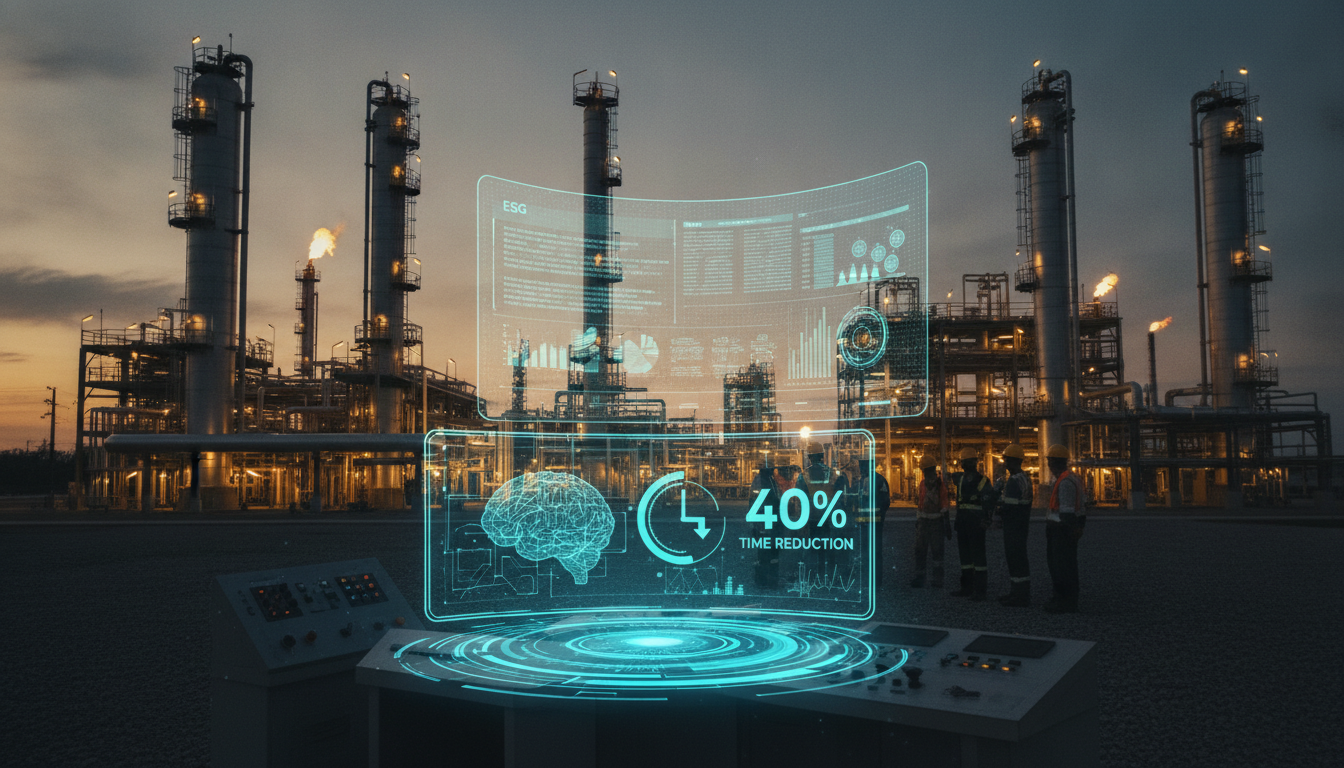 CDP AI Slashes ESG Disclosure Time 40%