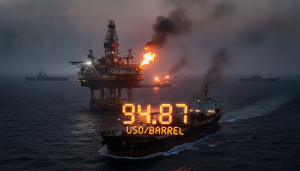US-Iran Tensions Push Oil Near $95