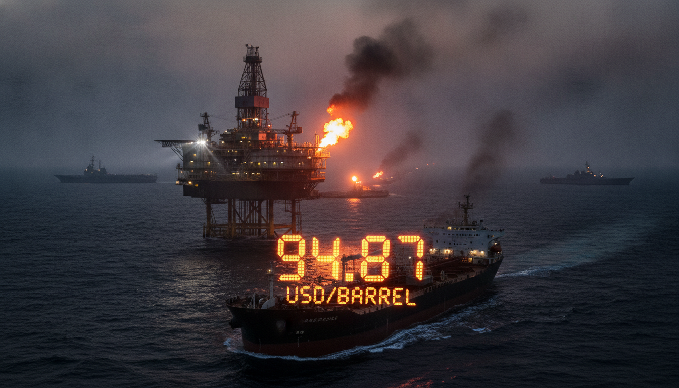 US-Iran Tensions Push Oil Near $95
