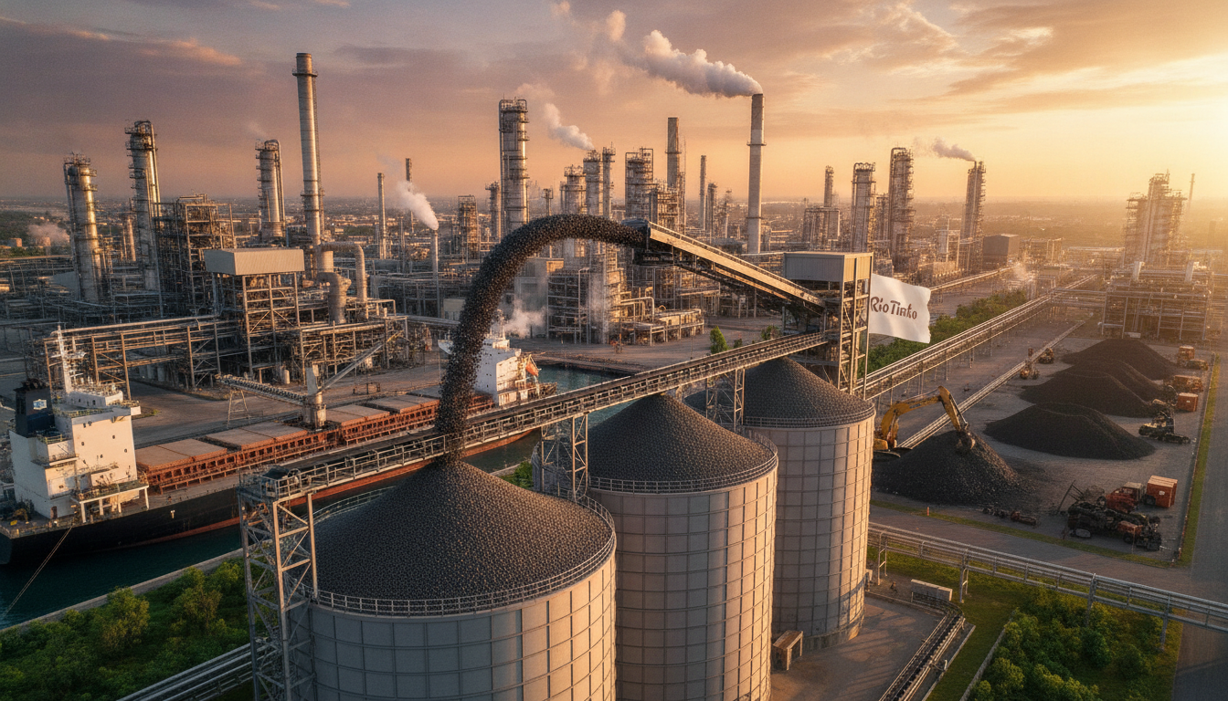 Rio Tinto Deal: Bio Pellets Replace Refinery Coal