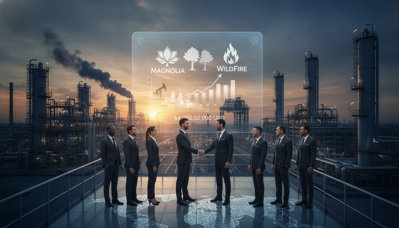 Magnolia to Acquire WildFire in $4B Deal