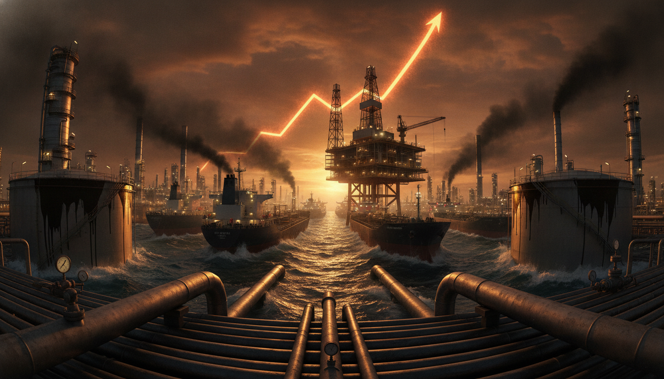 Crude Futures Surge Amid Supply Tightness