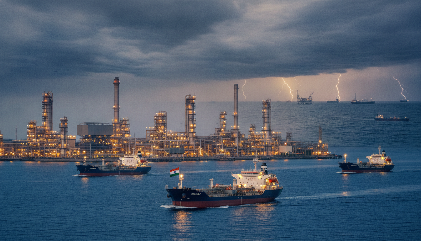 Indian Refiners Secure Supply, Avoid Gulf Risk