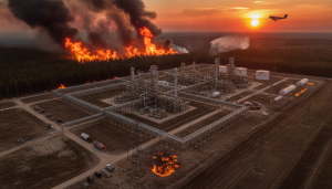 Wildfires Threaten Energy Infrastructure