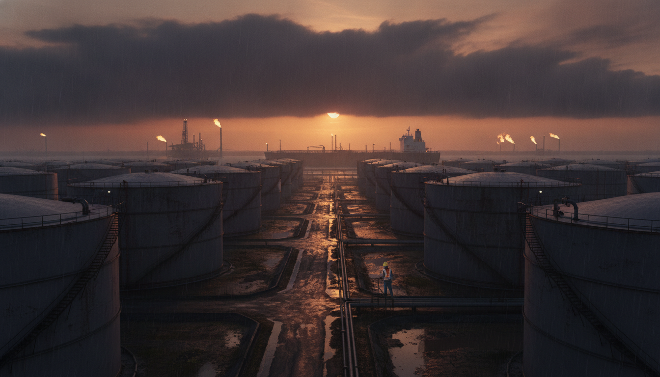 US Crude Stocks Rise, Bearish Outlook